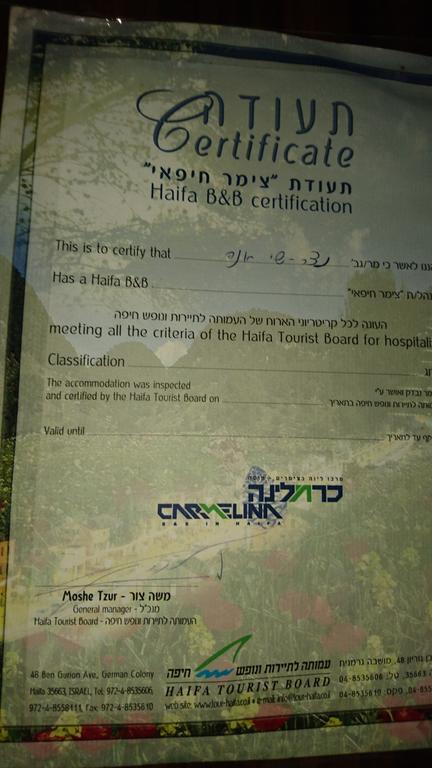 Stella Maris Hosting Apartman Haifa Kültér fotó